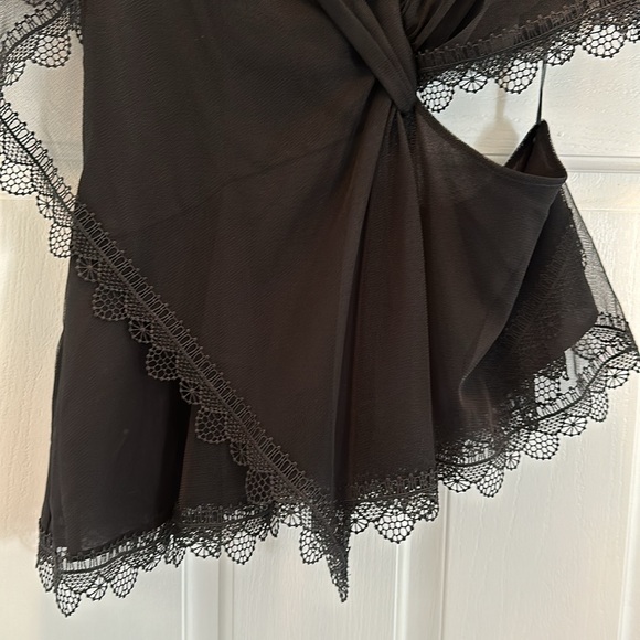 NWT bcbg maxazria azria womens cut out twist front capulet size - Picture 6 of 9